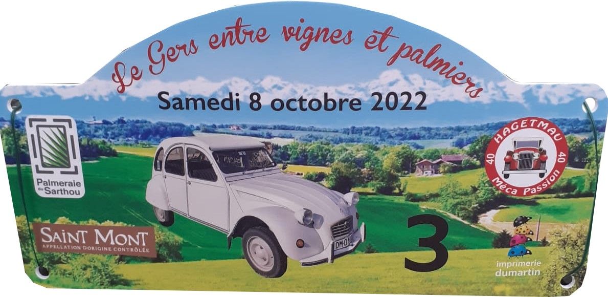 Le gers entre vignes et palmiers